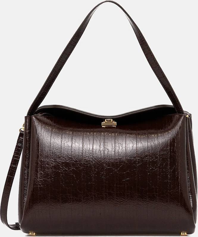 THEMOIRè Calipso Trunk Rigato Tasker Dame - Brun