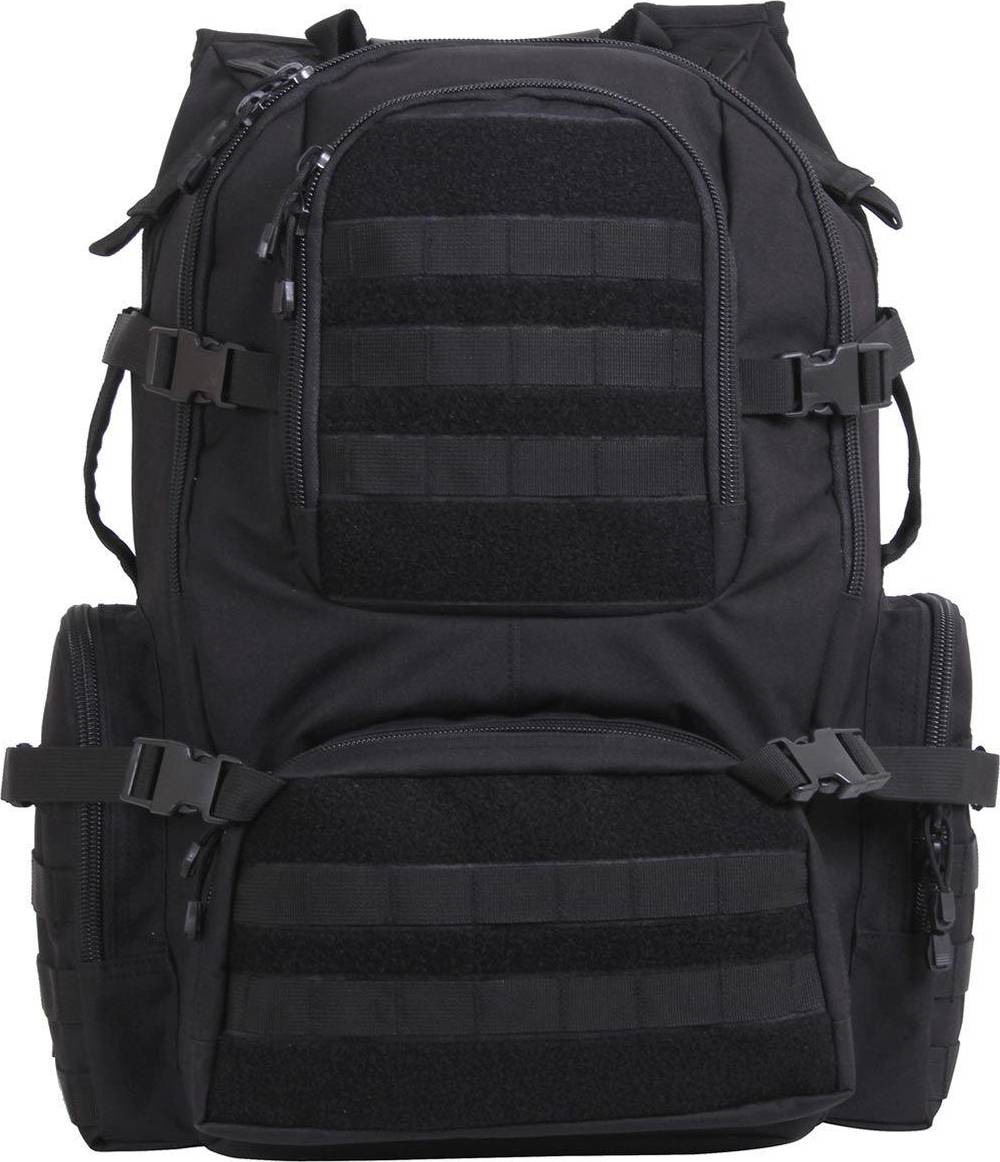 Rothco Multi-Kammer Molle Assault Rygsæk - Sort