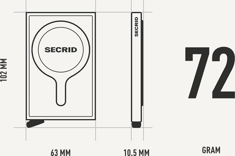 Secrid cardprotector Secrid Cardprotector For MagSafe Ice Blue