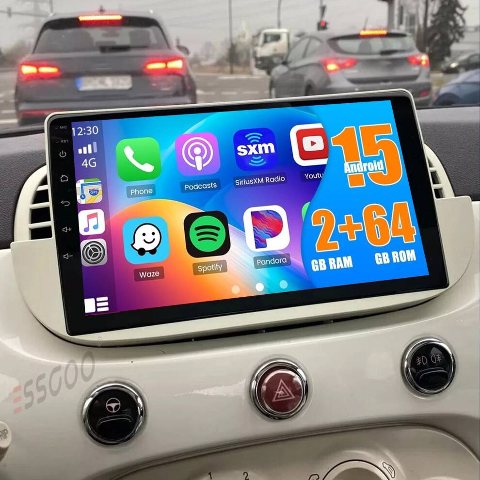 9 Inch Android 15 Car Stereo