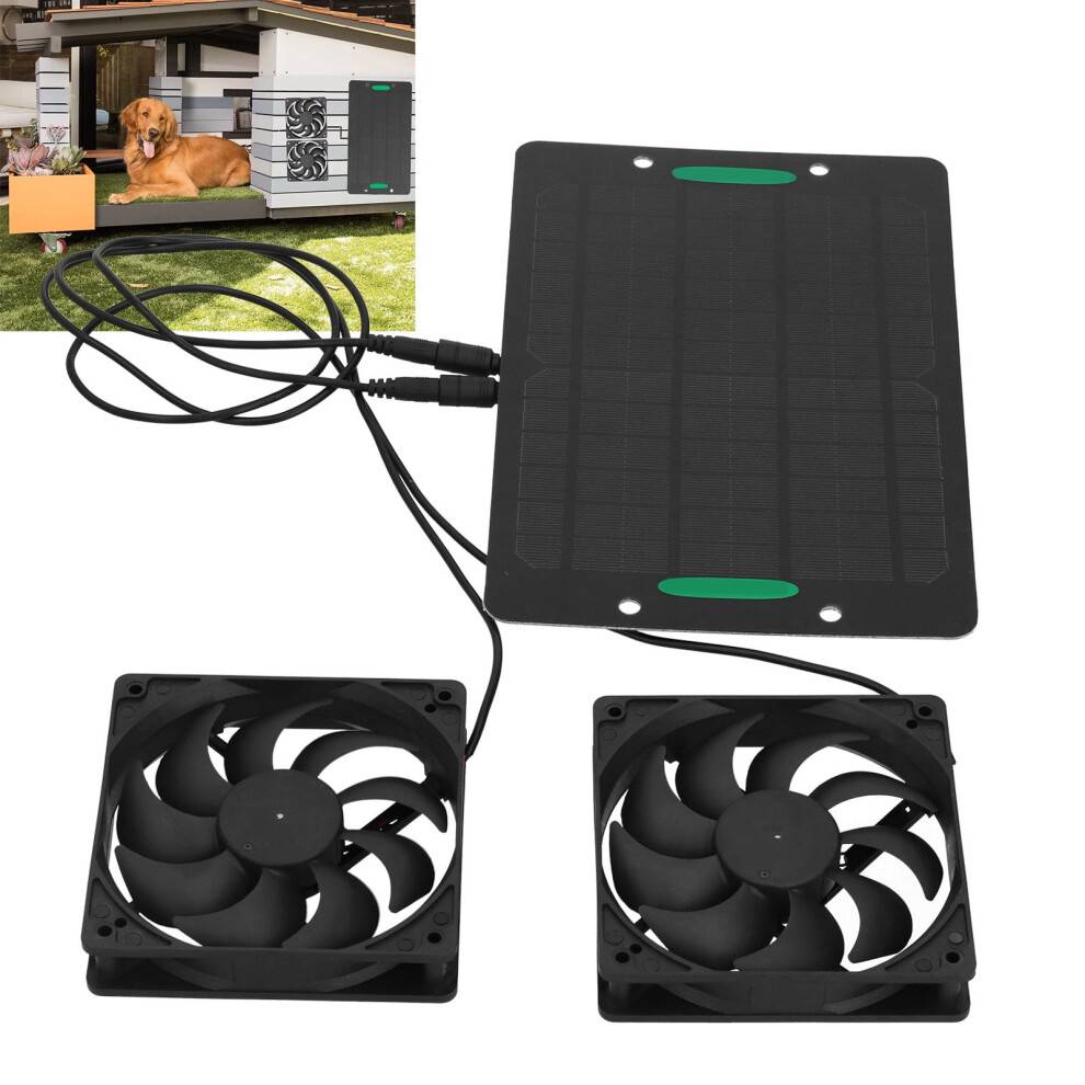 Solar Panel Fan Kit 10W