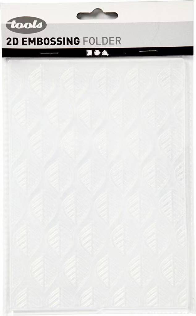 Embossingfolder 2D Löv