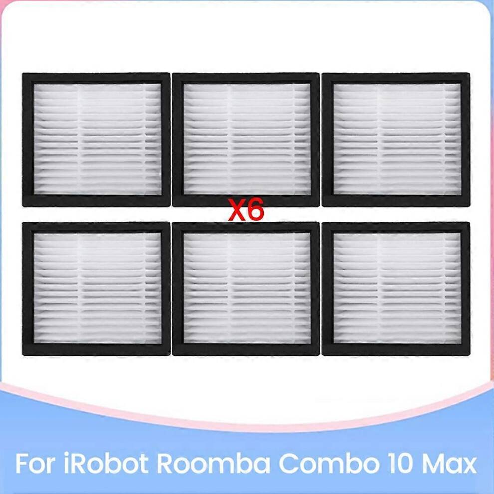iRobot Filter Reservedele Rengøringstilbehør 6PCS