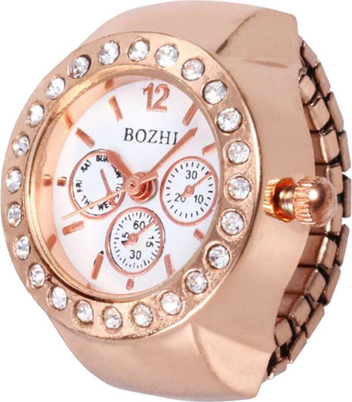 Diamant Ringuhr Drei Augen Roumin