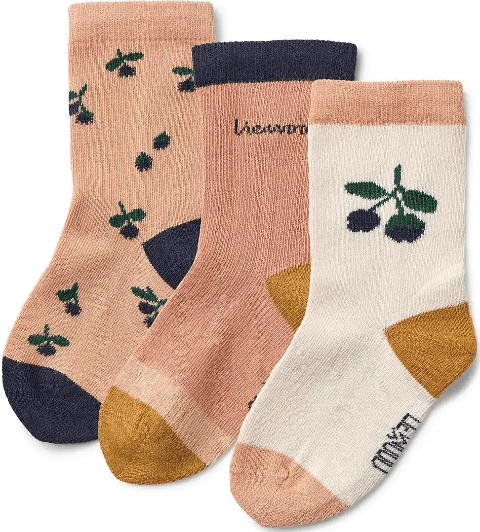 Liewood Silas Socks 3-Pack Multi Patterned