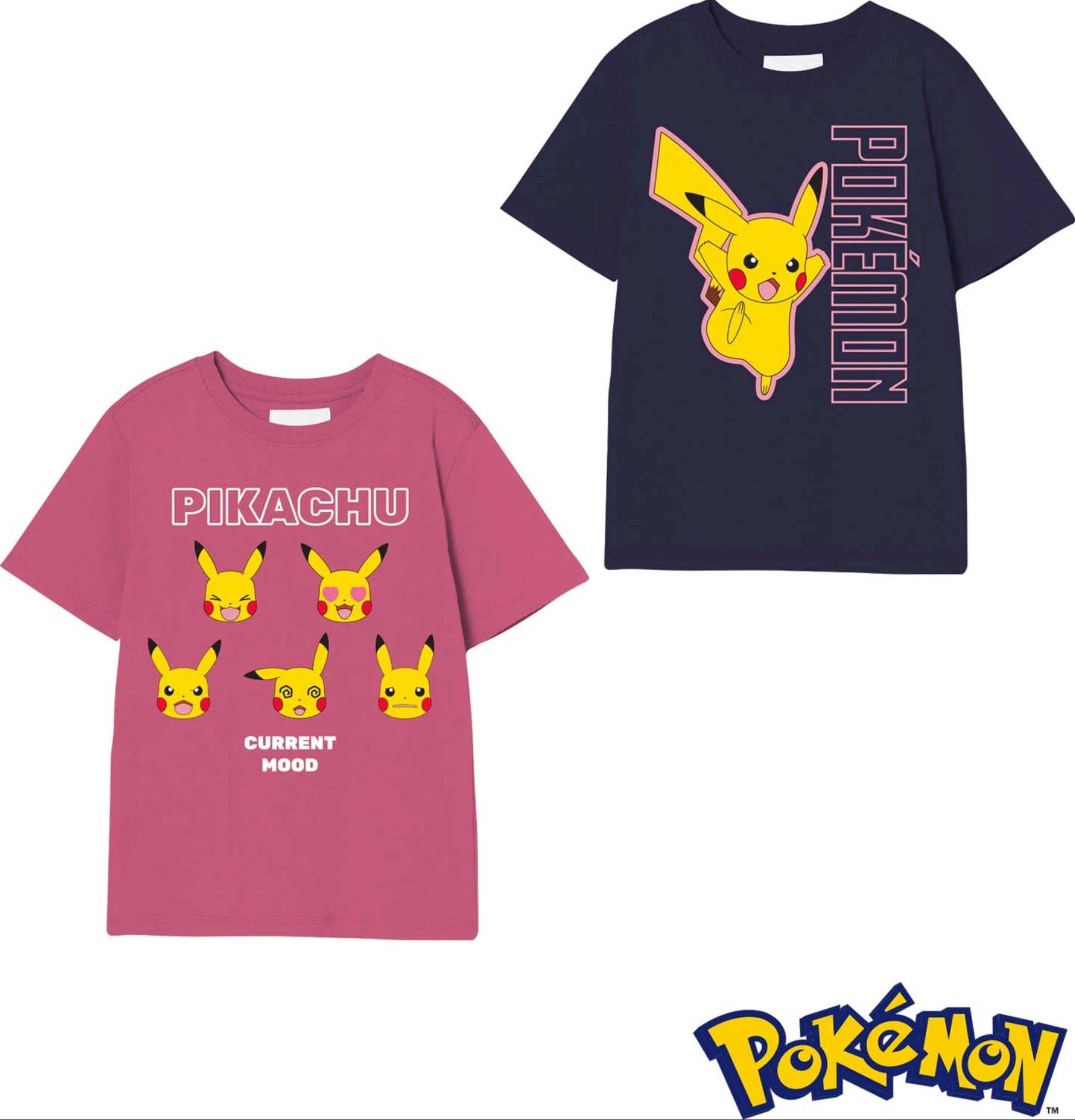 Pokémon T-Shirt - Rosa