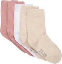 Bekids Strumpor 5-Pack - Rosa/Vit/Beige