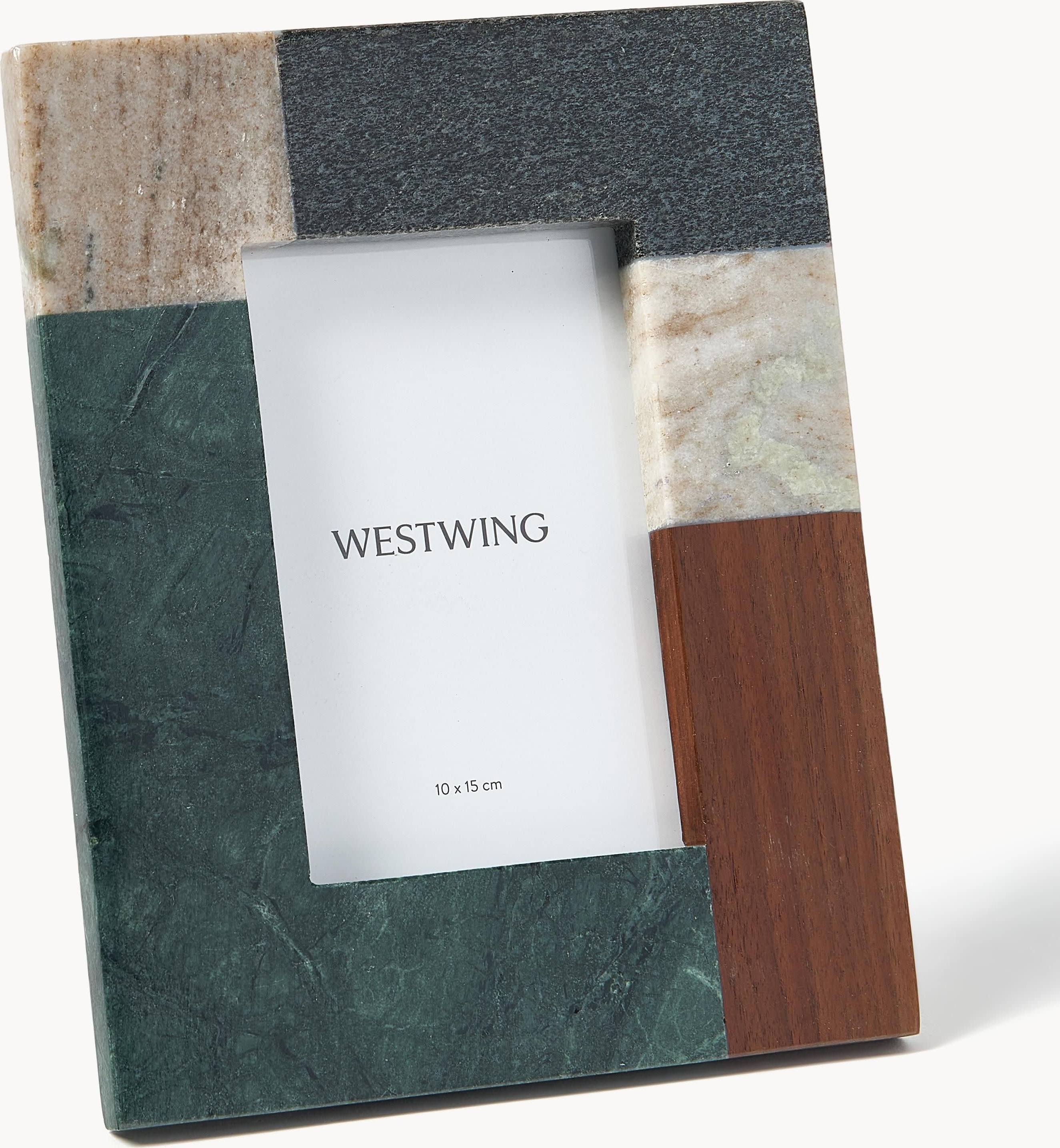 Westwing Collection Marble Picture Frame Mauricio Various Sizes Photo Frame