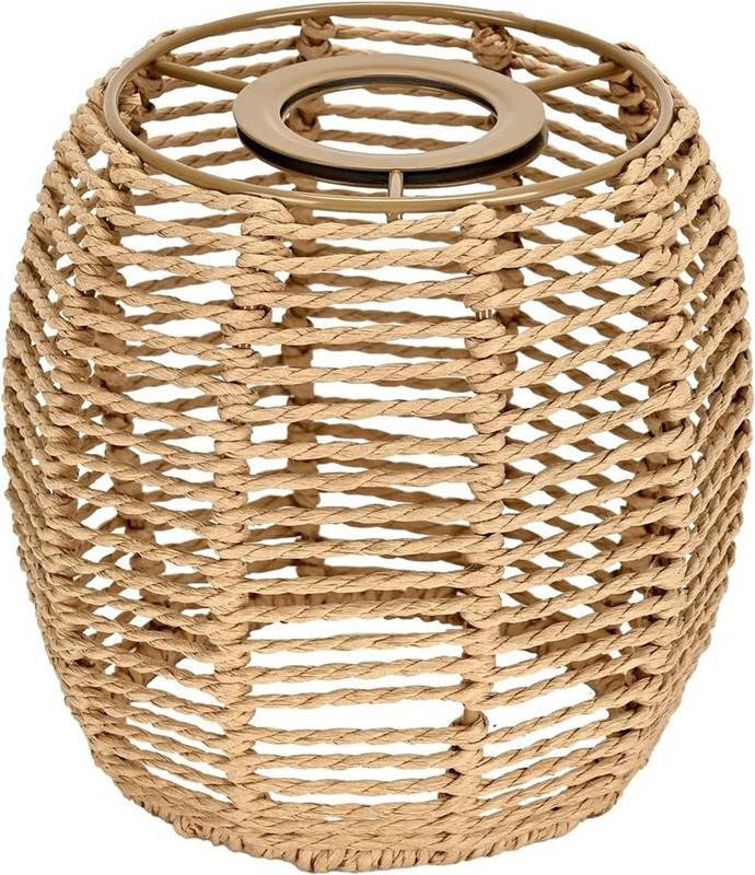 Rattan lamp shade Premium Boho Rattan Lamp Shade Shade