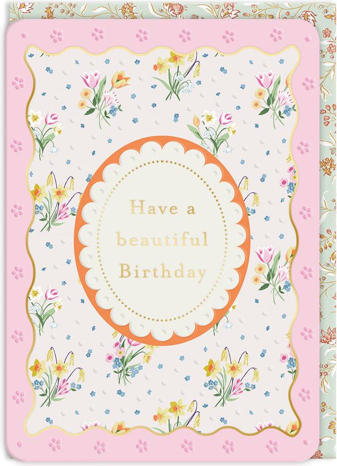 Spring Posies Greeting Card