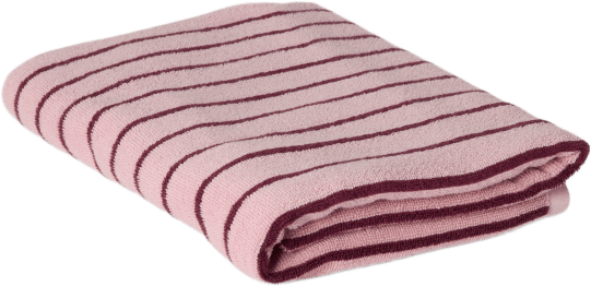 Handduk Signe 70 x 140 cm Rosa