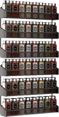 B&Q 2 Pack 3 Tier Spice Rack Organizer