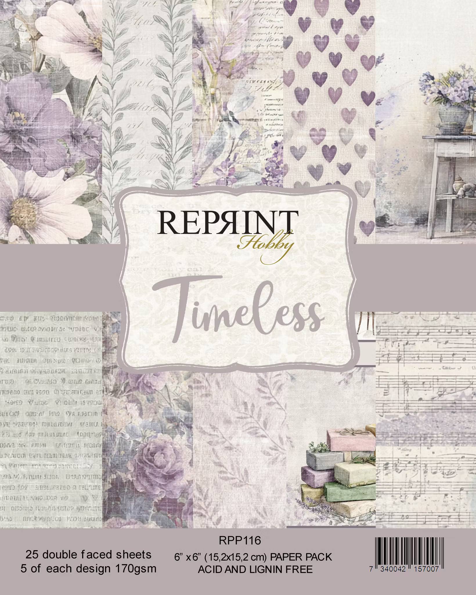 Reprint Timeless Collection Paperpack 6x6