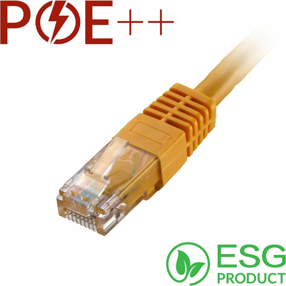 Cablenet Cat6 U/UTP RJ45-RJ45 Network Cable 2 m - Yellow