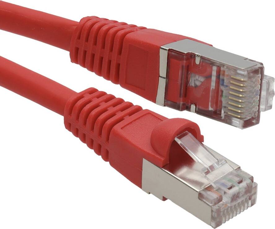 Cat6a Networking Cable Red