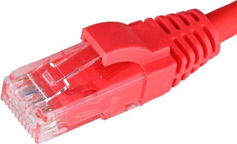 Cablenet Cat5e RJ45 Red Patch
