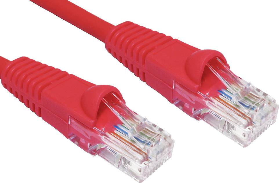 Cables Direct Cat6 Networking Cable Red