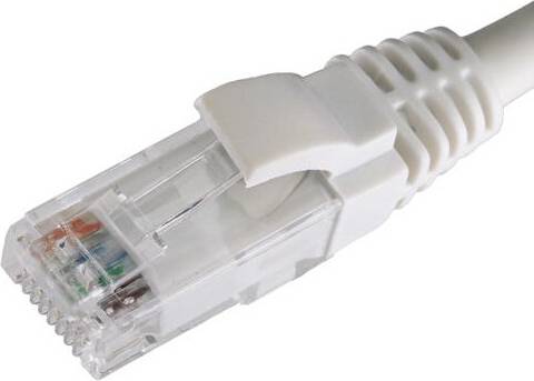 Cablenet Cat5e RJ45 White Patch