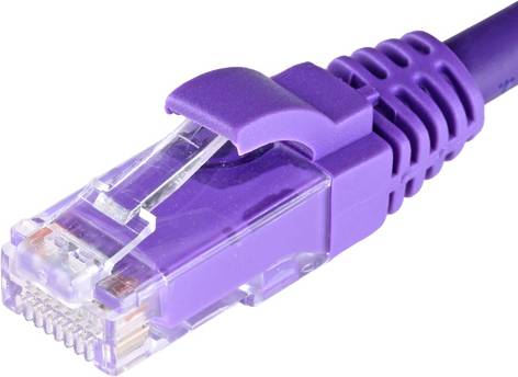 Cablenet Cat5e RJ45 Violet Patch Lead