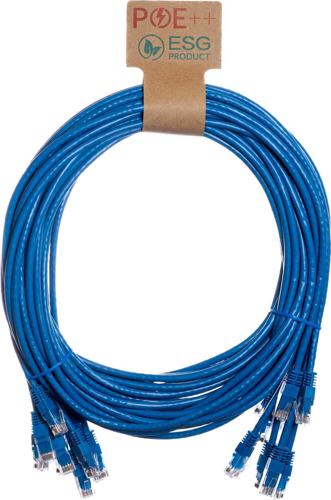 Cablenet Cat6 RJ45-RJ45 U/UTP PVC Network Patch Cable 1.5 m - Blue