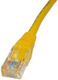 Cables Direct CAT5e UTP Networking Cable Yellow