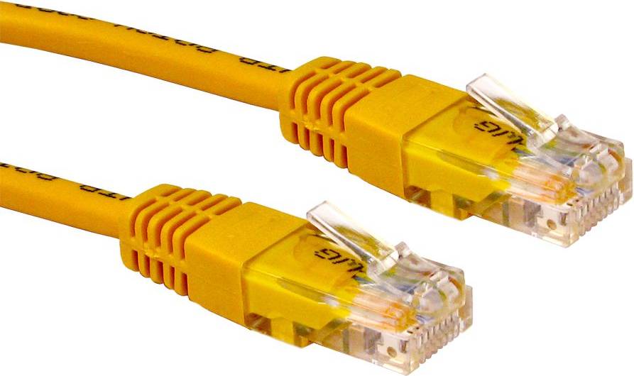 Cables Direct CAT5e 100MHz Networking Cable Yellow