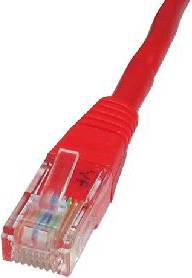 Cables Direct Cat5e Networking Cable Red 5m