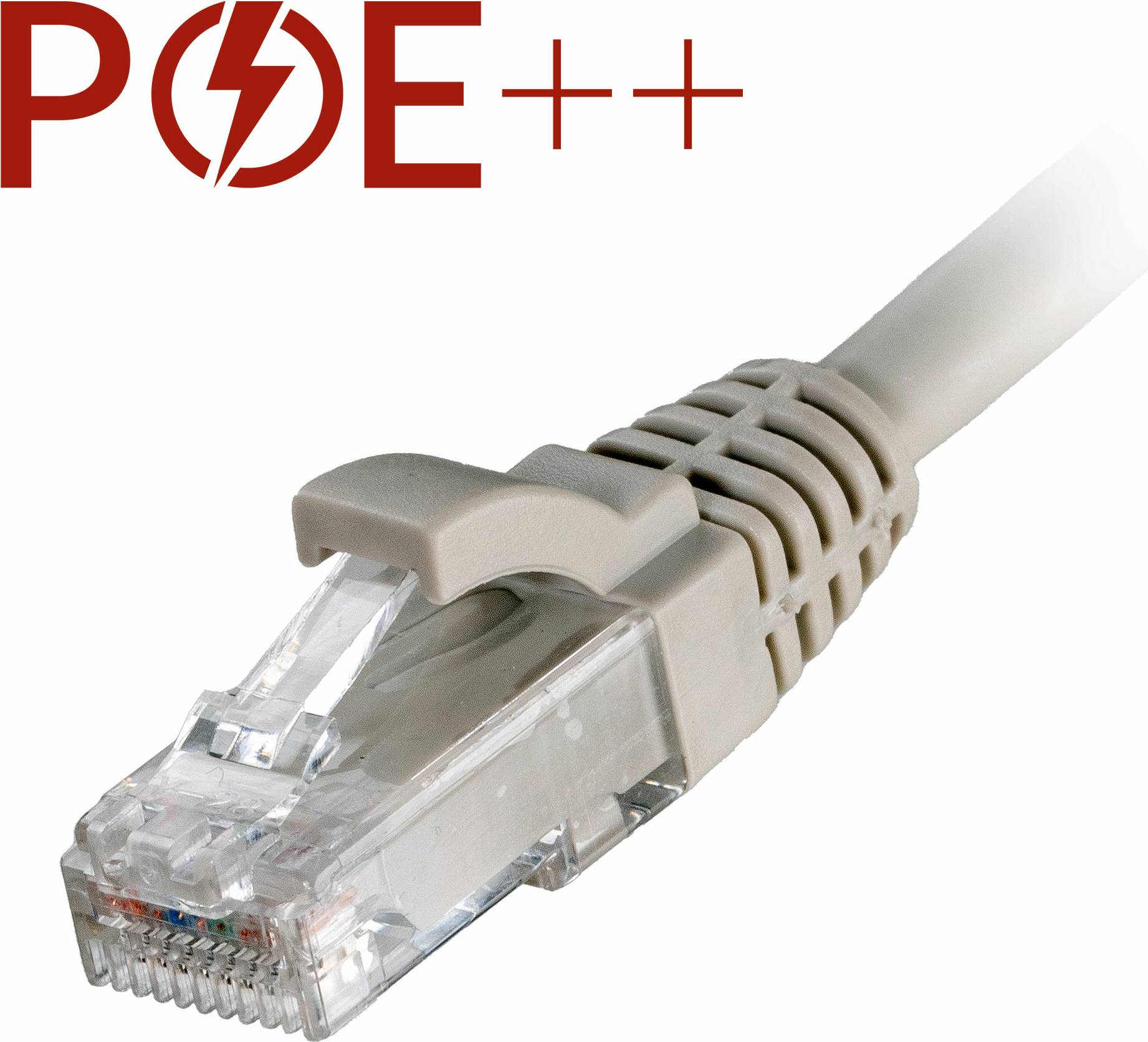 Cablenet Cat6 RJ45 Grey Patch Lead