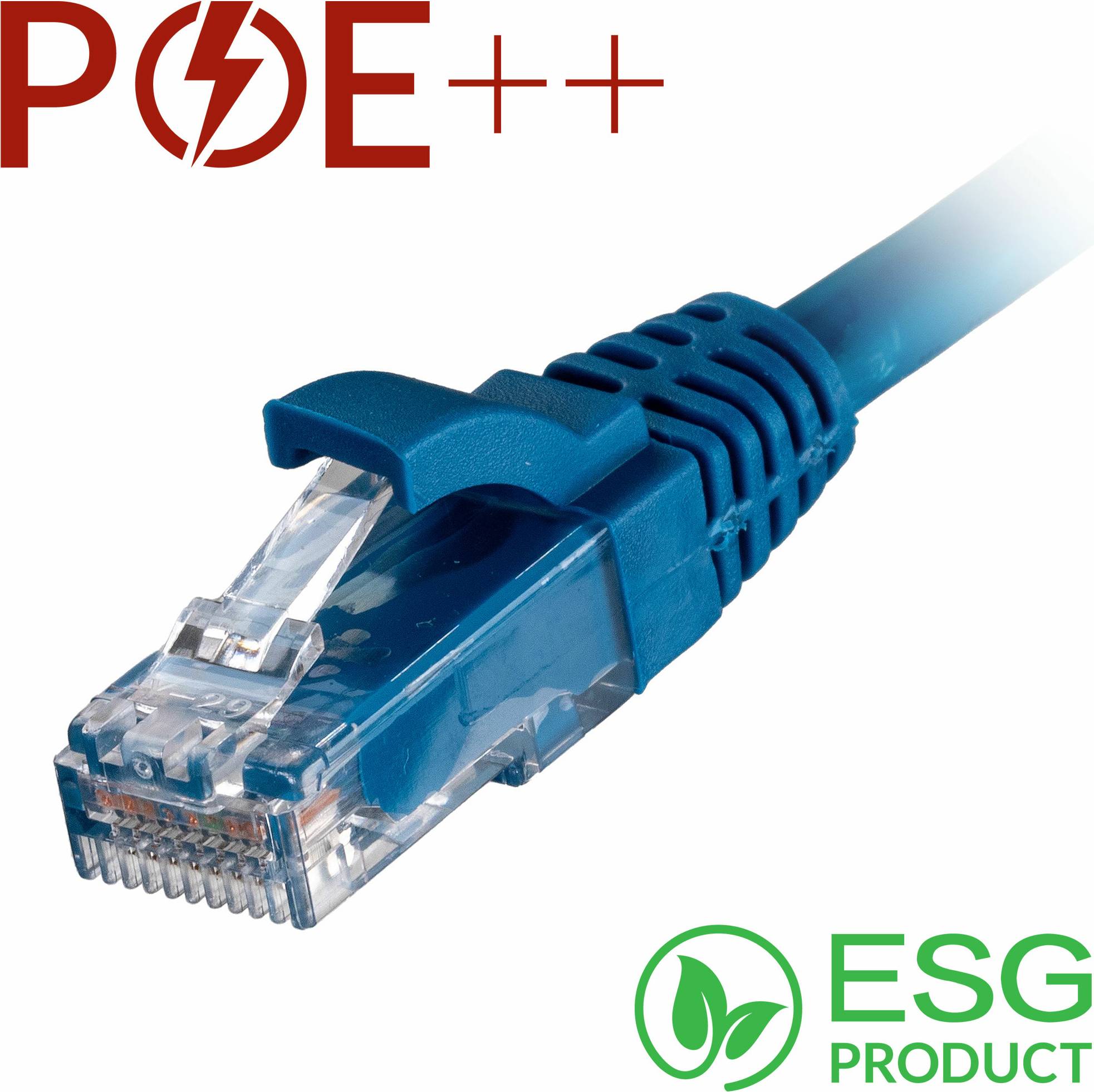 Cablenet Cat6 RJ45 Blue Patch Lead