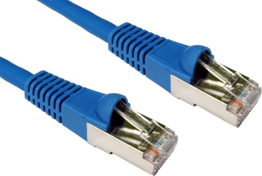 Cables Direct Cat6a Networking Cable Blue