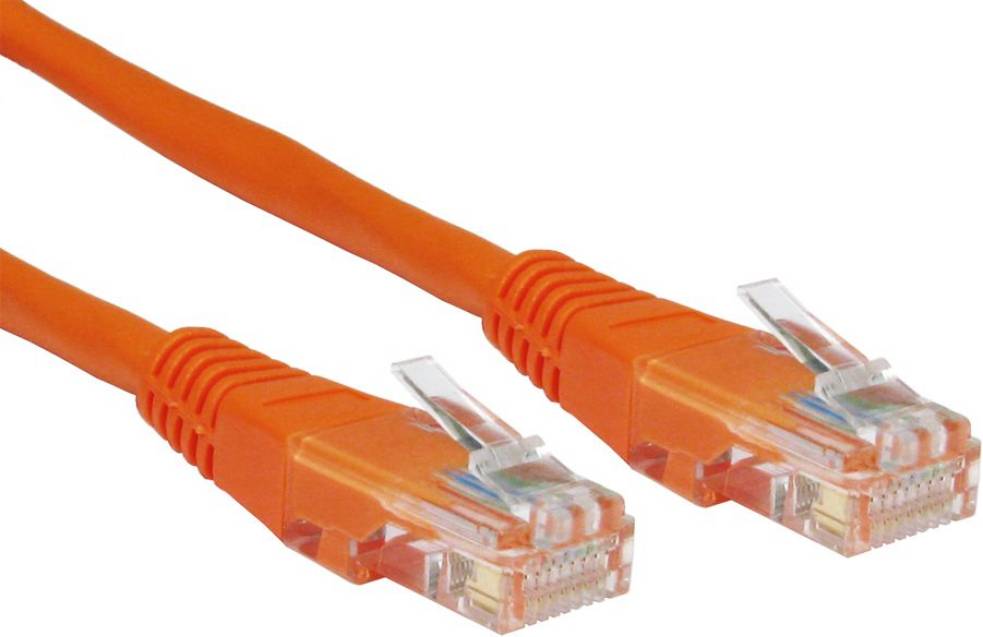 Cables Direct Cat5e Networking Cable Orange