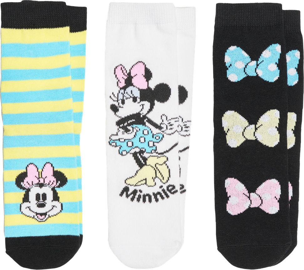Strumpor Minnie 3-Pack