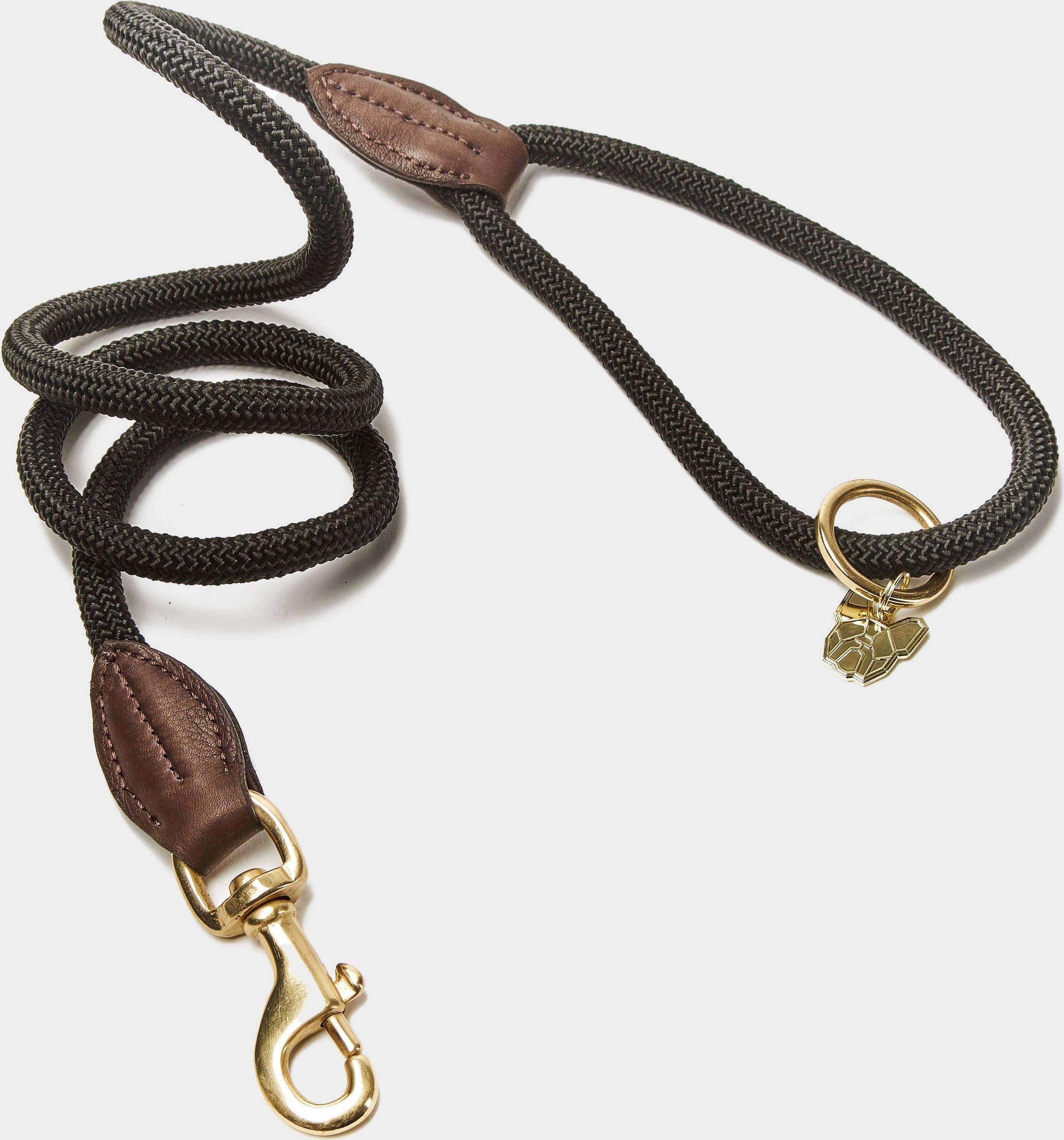 Digby & Fox Fine Rope Lead Black One Size