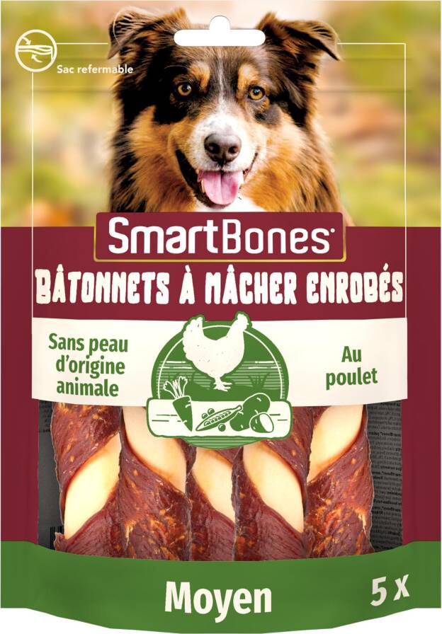 5 Chicken Wrapped Sticks Rawhide