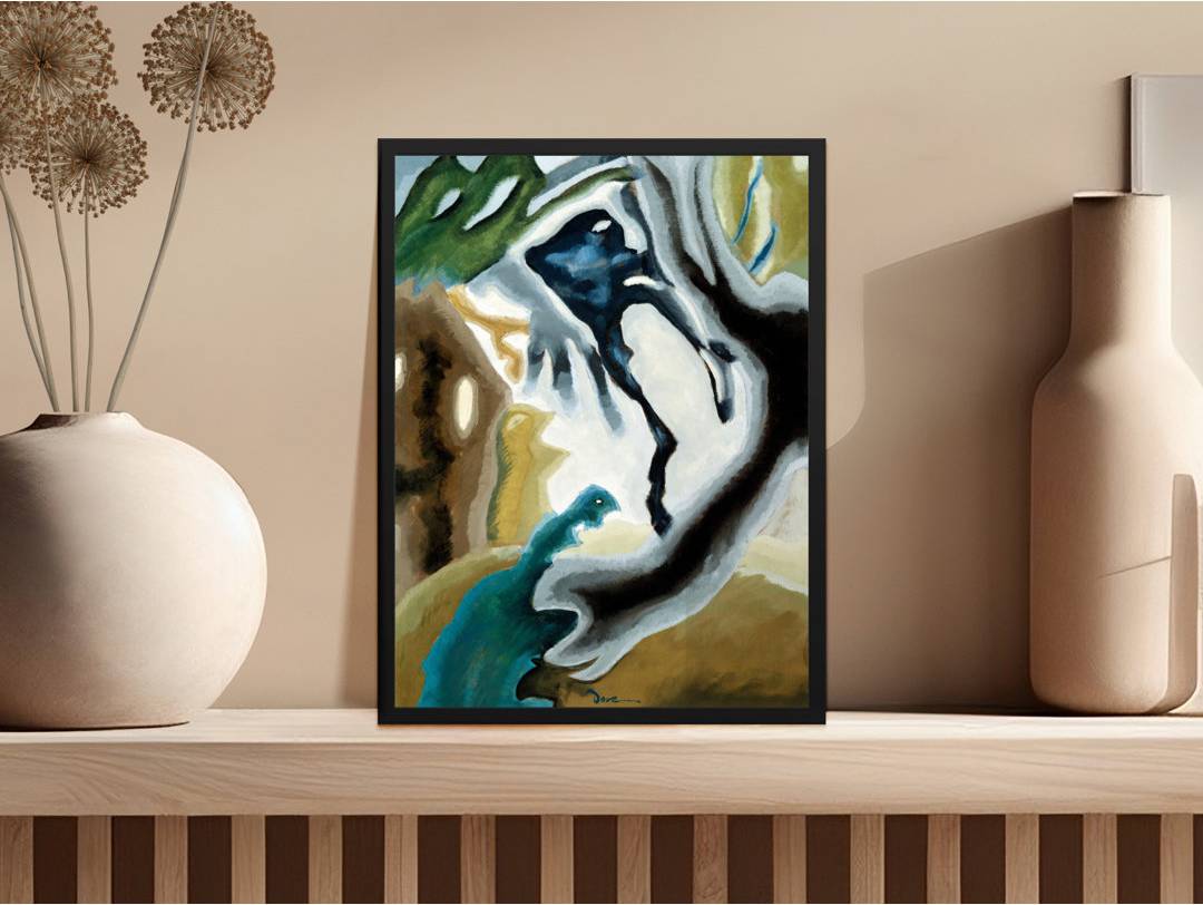 Lark Manor Rylee Print White 22x34 Poster