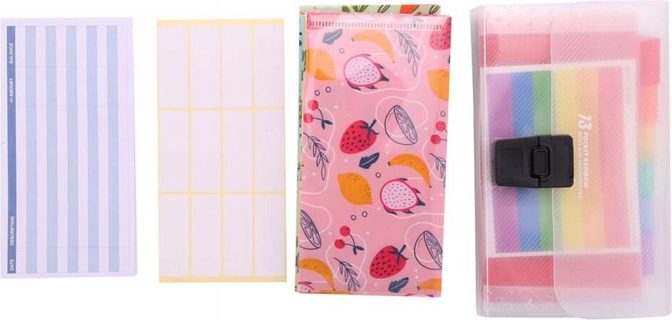 Cash binder Budget Planner Binder with Cash Envelope System