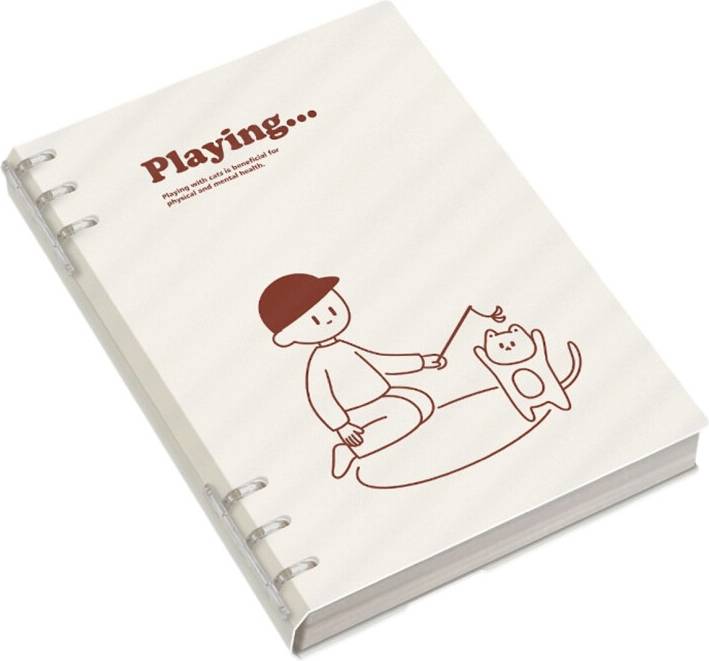A5 ring binder A5 B5 Refillable Ring Binder Notebook