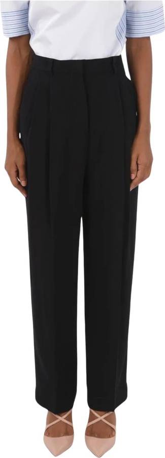 Tory Burch Pleated Pants Uld - Sort