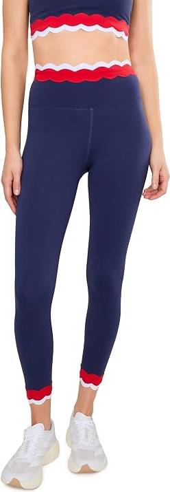 Beach Riot Stacy Scallop Colorblock Small Twilight Firework
