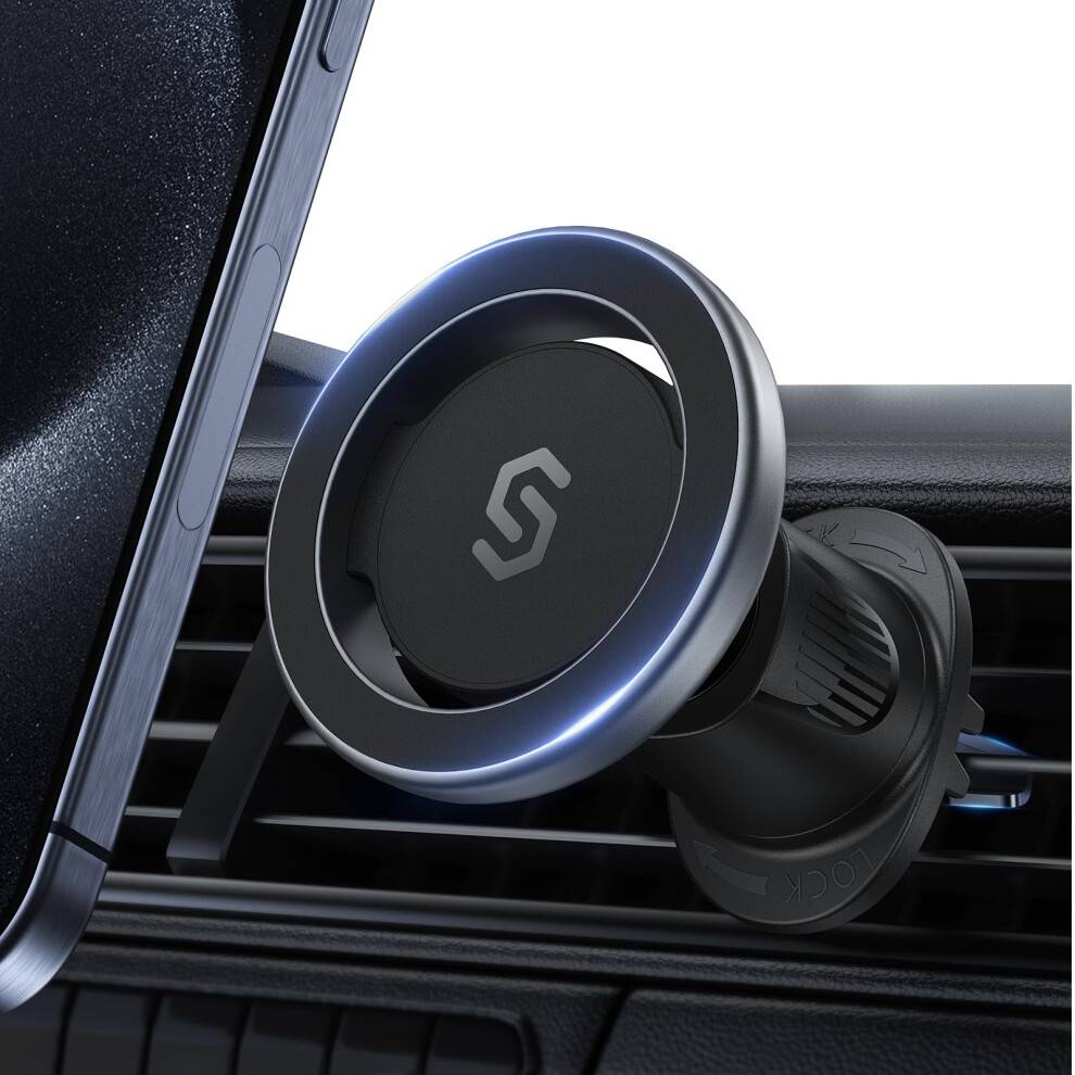 Magsafe car mount Syncwire MagSafe Car Mount Flexible Rotation Phone Holder