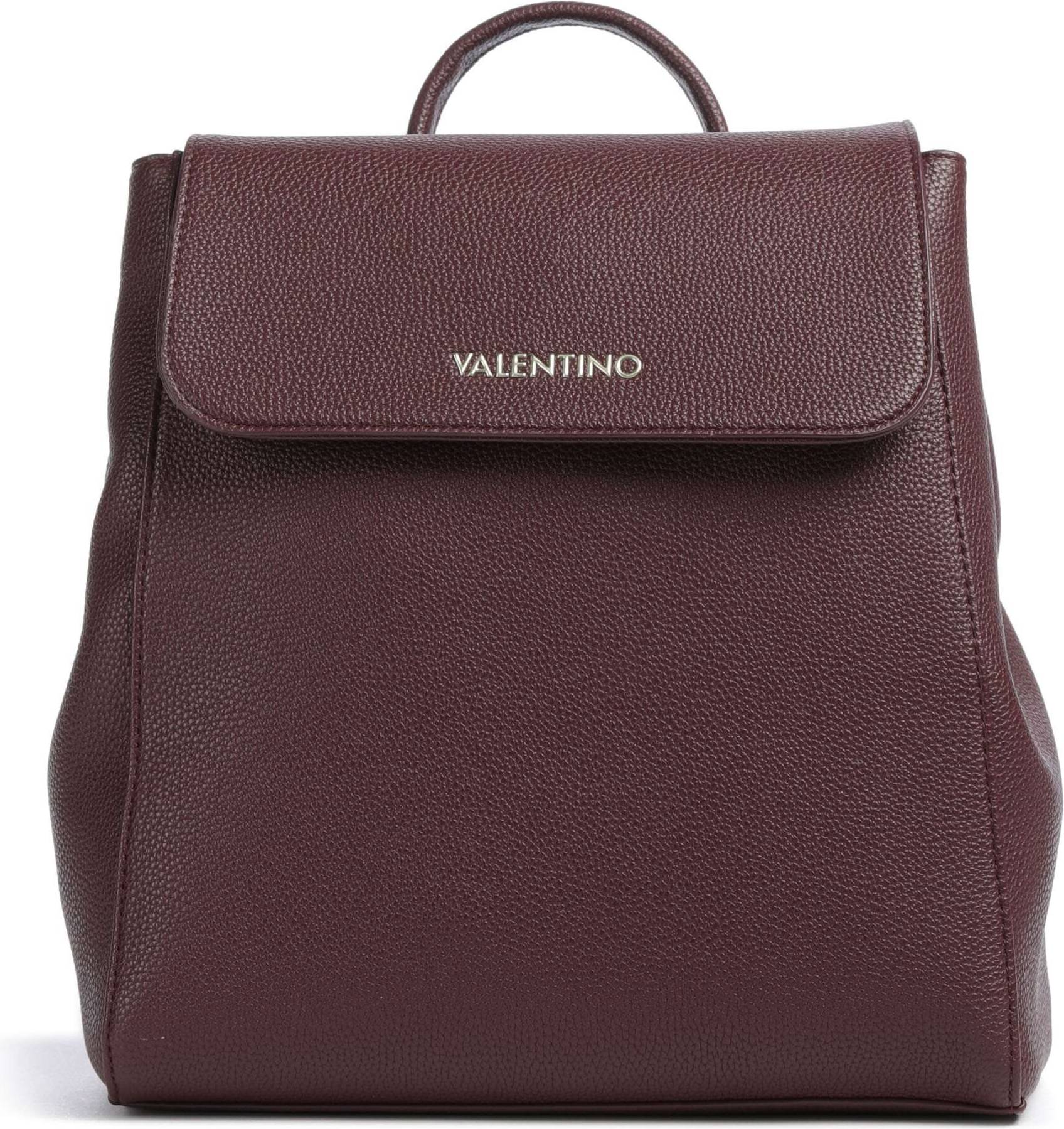 Valentino Structured Top Handle Backpack - Red