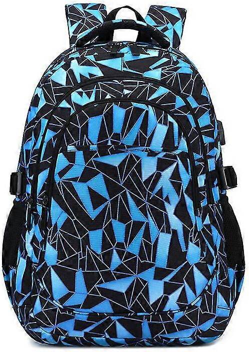 School Backpack - Blue