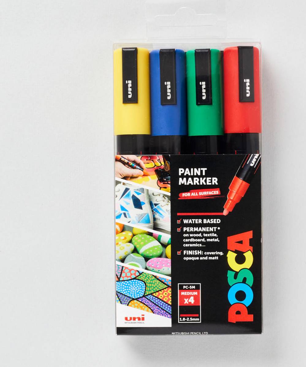 Posca Marker PC-5M Assorted Colours Set 4