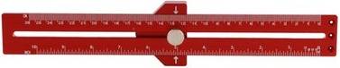 Accurate scale T-Type Scribing Ruler Red With Accurate Scale Carpenter's Square