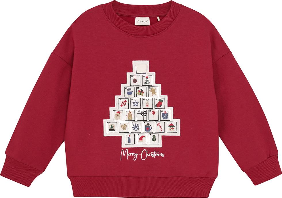 Minymo Sweatshirt Rio Röd