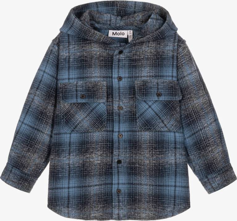 Molo Rizz Twilight Check - Blue