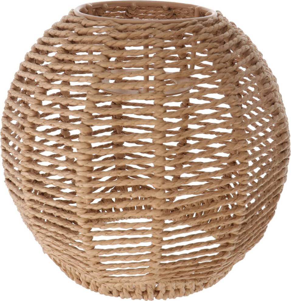 Rattan lamp shade Boho Rattan Lamp Shade Round Woven 12 Inch Shade