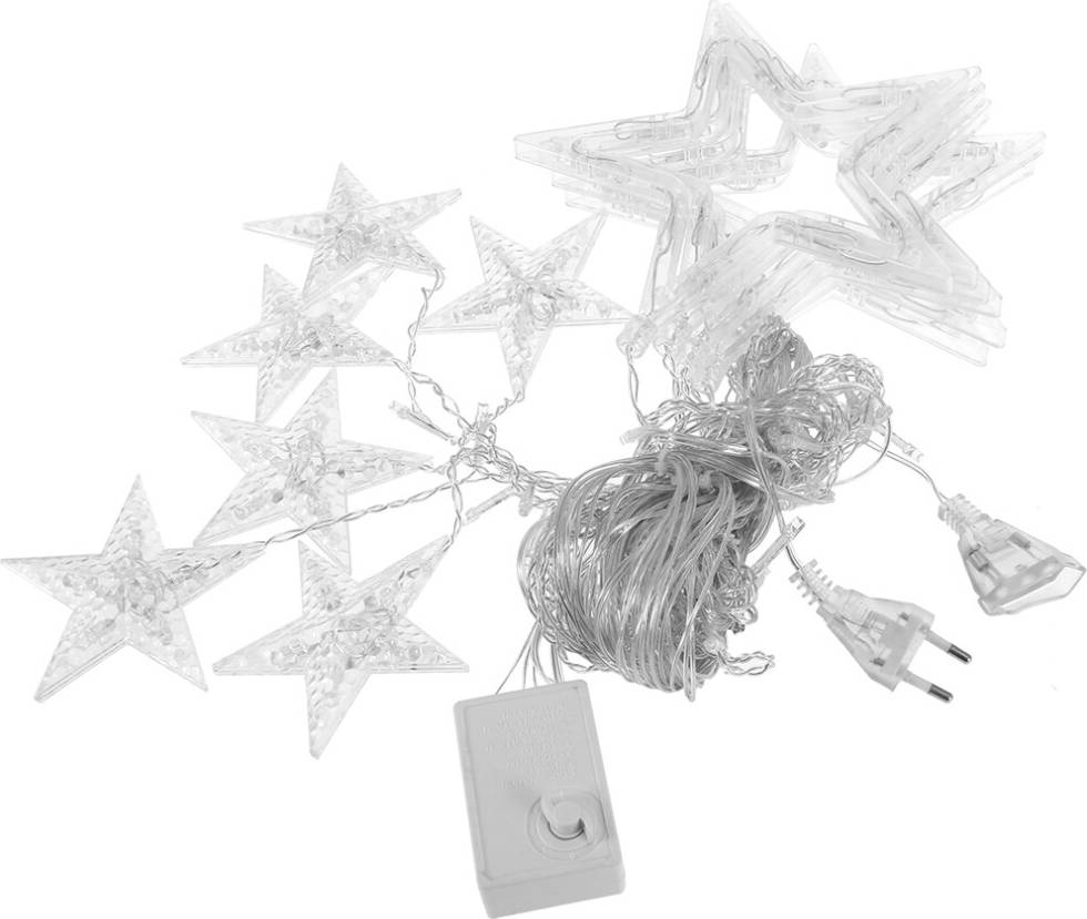 Plug in fairy lights Star String Lights Plug In Fairy 8 Modes String Light