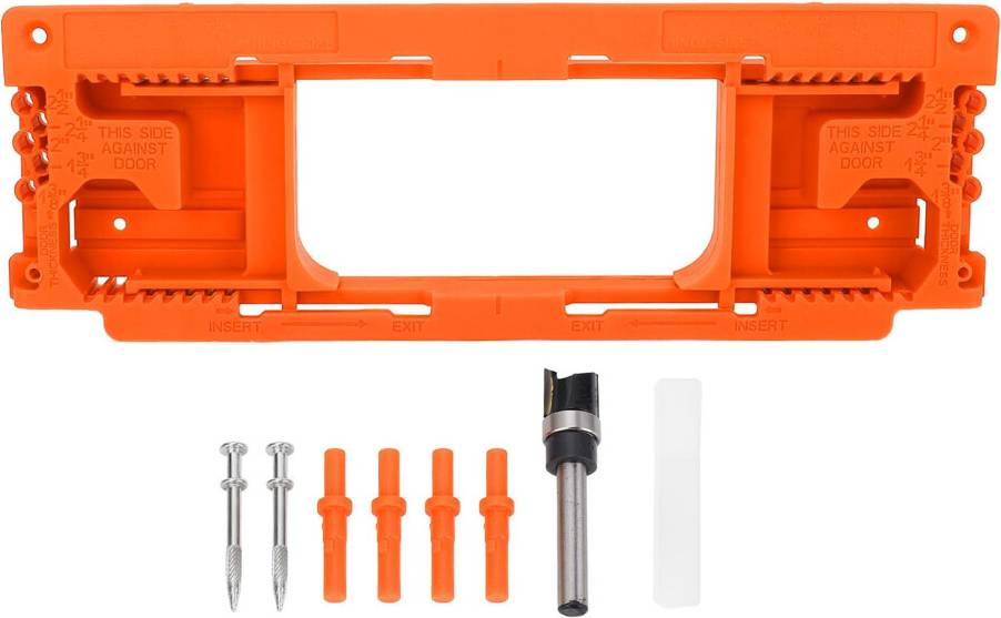 Door hinge jig Adjustable Door Hinge Jig Router Template 2.56 Inch