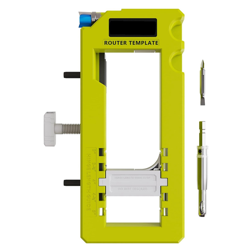 Door hinge jig Door Hinge Jig Mortiser Installation Kit Router